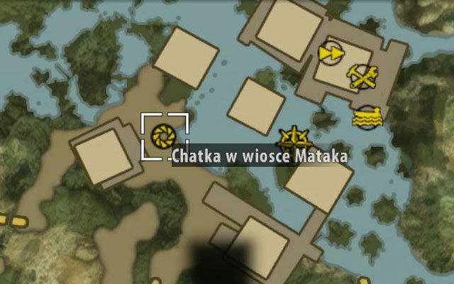 Projekt jest wewnątrz Martwej Strefy w lokacji Chatka w wiosce Mataka znajdującej się oczywiście na terenie Wioski Mataka - Projekty - Dżungla (01 - 15) - Dead Island Riptide - poradnik do gry
