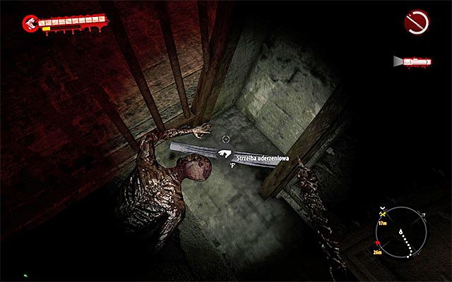 Ostrożnie omiń rozlaną substancję i rozejrzyj się tuż przy dużej kracie, natrafiając na leżący na ziemi projekt - Projekty - Dżungla (16 - 30) - Dead Island Riptide - poradnik do gry