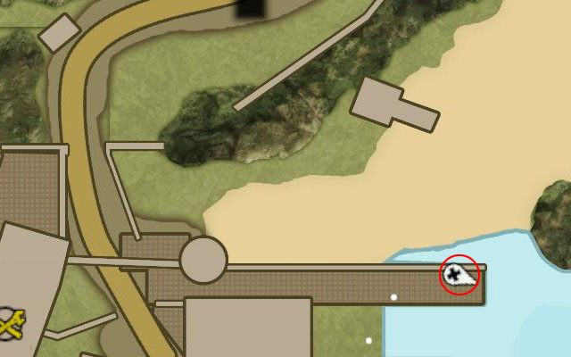 Projekt znajduje się na molo na północ od budynku Przystani promu w Pinai - Projekty - Dżungla (16 - 30) - Dead Island Riptide - poradnik do gry