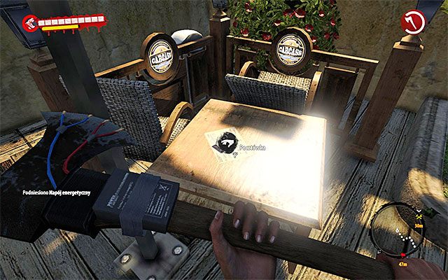 Zbadaj niewielką altankę w południowo-wschodniej części dachu - Pocztówki - Henderson - Dead Island Riptide - poradnik do gry