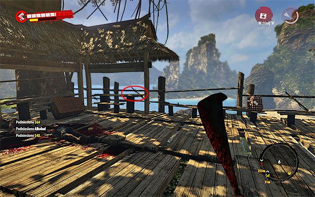 Zatrzymaj się po dotarciu w okolice pola kempingowego i oczyść niewielki punkt widokowy na południe od głównej drogi - Przewodniki - Dżungla - Dead Island Riptide - poradnik do gry