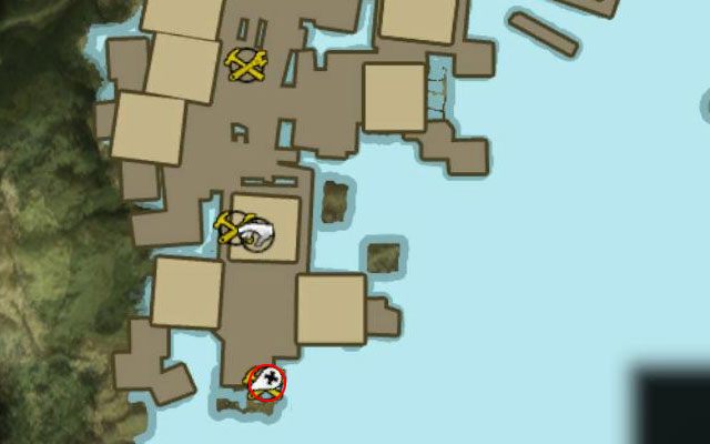 Przewodnik znajduje się w składziku Martwej Strefy w południowej części Wioski Halai - Przewodniki - Dżungla - Dead Island Riptide - poradnik do gry