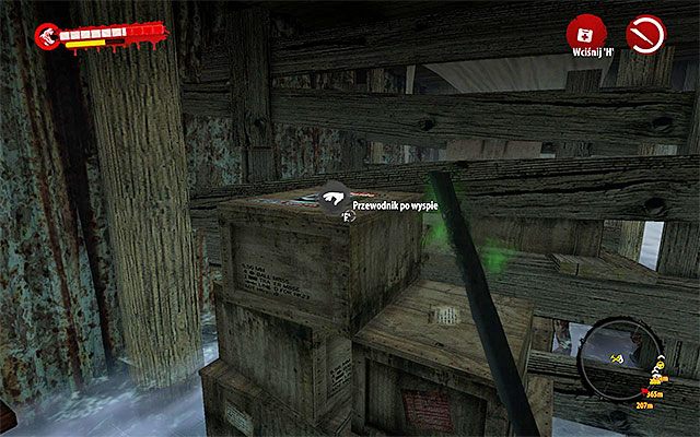 Rozpraw się z zombiakami i zbadaj wspomniany składzik - Przewodniki - Dżungla - Dead Island Riptide - poradnik do gry