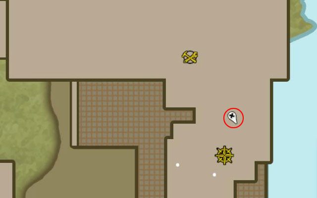 Przewodnik znajduje się na piętrze głównego budynku Przystani promu w Pinai - Przewodniki - Dżungla - Dead Island Riptide - poradnik do gry