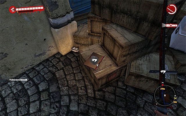 Musisz zlokalizować niewielki obszar ukryty za barykadą - Dzienniki - Henderson - Dead Island Riptide - poradnik do gry