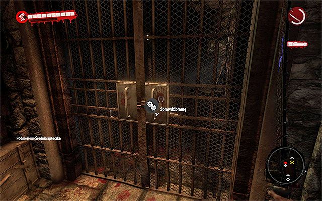 Rozpocznij liniowy przemarsz przez podziemną lokację, korzystając po drodze z nowych schodów - Idź po śladach krwi Katastrofa - Dead Island Riptide - poradnik do gry