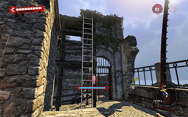 Po powrocie na powierzchnię wyrusz w stronę południowo-wschodniej części Fortu Henderson - Idź do wieży fortu Katastrofa - Dead Island Riptide - poradnik do gry