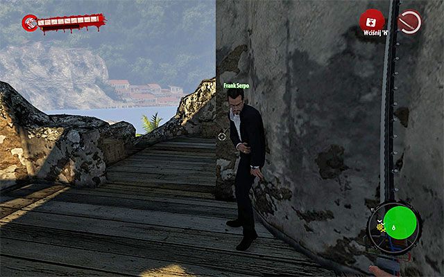 Otwórz drzwi prowadzące do głównej wieży i zlokalizuj schody, dzięki którym będziesz mógł dotrzeć na jeden z jej wyższych poziomów - Znajdź Franka Serpo Katastrofa - Dead Island Riptide - poradnik do gry