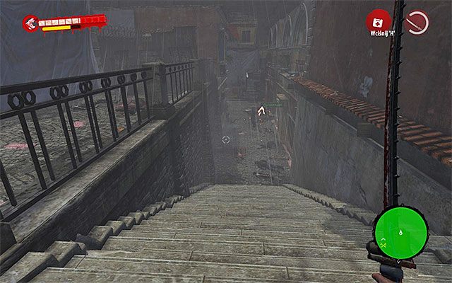 Wyrusz na południe, czyli w stronę dużych schodów - Dotrzyj do doków Z prądem - Dead Island Riptide - poradnik do gry