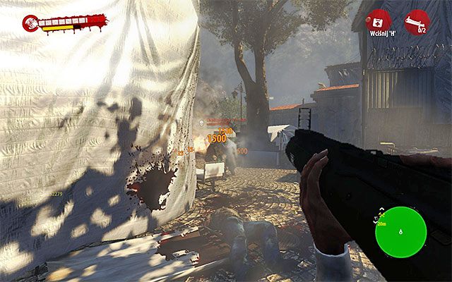 W tej lokacji na początek czeka Cię pojedynek ze zbirem, a następnie z chodzącym trupem, czyli ulepszoną odmianą znanego ci już zapaśnika - Dotrzyj do doków Z prądem - Dead Island Riptide - poradnik do gry