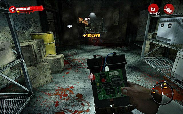Skręć w lewo i zwróć uwagę na pojawienie się kolejnego elitarnego potwora - zapaśnika - Znajdź drogę do doku Z prądem - Dead Island Riptide - poradnik do gry