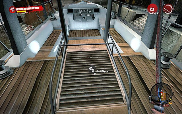 Przedostań się na pokład łodzi - Wejdź na łódź Z prądem - Dead Island Riptide - poradnik do gry