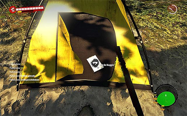 Po zlikwidowaniu wszystkich zombiaków zbliż się do obozu i go zbadaj - Bezpieczna przystań Poboczne zadania - Dżungla - Dead Island Riptide - poradnik do gry
