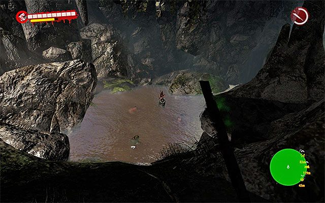 Po wejściu do jaskiń trzymaj się blisko lewych skał - Bezpieczna przystań Poboczne zadania - Dżungla - Dead Island Riptide - poradnik do gry