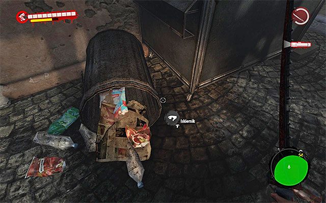 Poszukiwany iskiernik leży na ziemi przy jednym z koszy na śmieci - Wspomnienia Poboczne zadania - Henderson - Dead Island Riptide - poradnik do gry