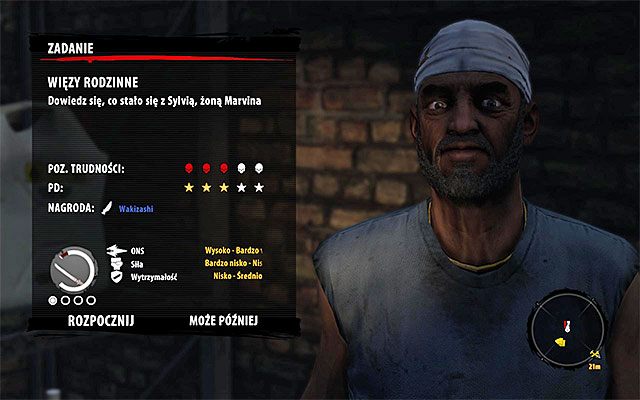 Szansa na rozpoczęcie tej pobocznej misji pojawia się po zaliczeniu głównego zadania Ewakuacja, czyli po stoczeniu bitwy z Hordą na dachu Kina na starym mieście - Więzy rodzinne Poboczne zadania - Henderson - Dead Island Riptide - poradnik do gry