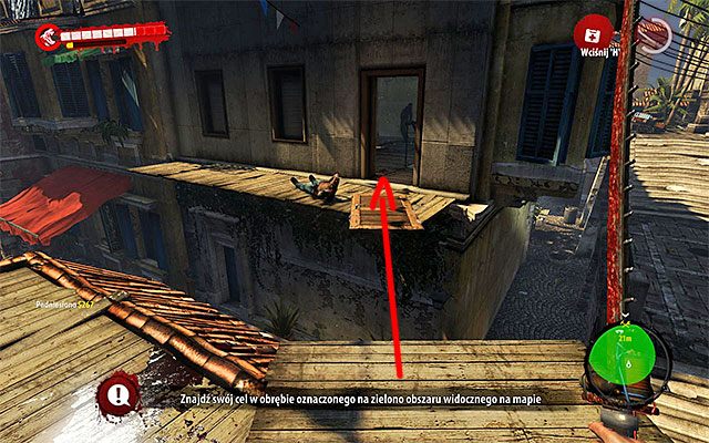 Na koniec obróć się w prawo, czyli w stronę budynku z uwięzioną kobietą - Damy przodem Poboczne zadania - Henderson - Dead Island Riptide - poradnik do gry