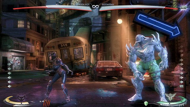 Na prawym krańcu areny znajduje się hydrant - Injustice: Gotham - arena - Injustice Gods Among Us - poradnik do gry