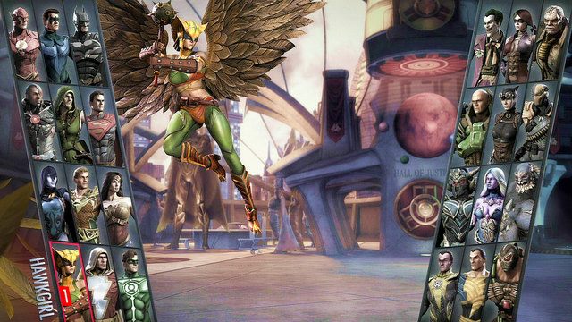 Moc - Injustice: Hawkgirl - moc, kombosy, ciosy specjalne, super ruch - Injustice Gods Among Us - poradnik do gry