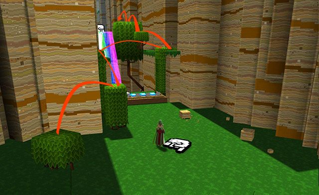 Droga z checkpointu 3 do ukrytego pomieszczenia nr 4 - Checkpoint 2-3 | World 1 - Zone 1 (Sunny Glade) w Guild Wars 2 - Guild Wars 2 - poradnik