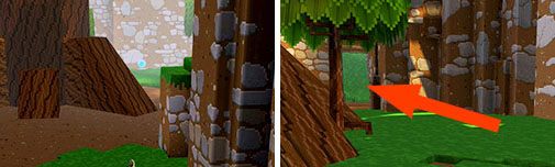 Wejście do mini-bossa w Zone 2 - Checkpoint 2-3 | World 1 - Zone 2 (Dark Woods) w Guild Wars 2 - Guild Wars 2 - poradnik