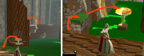 Kilka skoków po ostatnie Bauble i czas na walkę z klatką - Skrót i powrót - Checkpoint 4-3 | World 1 - Zone 2 (Dark Woods) w Guild Wars 2 - Guild Wars 2 - poradnik