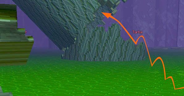 Droga powrotna na górę przez pochyły pień drzewa - Checkpoint 2-3 | World 1 - Zone 3 (Kingdom of Fungus) w Guild Wars 2 - Guild Wars 2 - poradnik