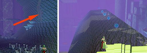 Wyskakując przez dziurę z boku pnia możesz dostać się na górę - Checkpoint 3-4 | World 1 - Zone 3 (Kingdom of Fungus) w Guild Wars 2 - Guild Wars 2 - poradnik