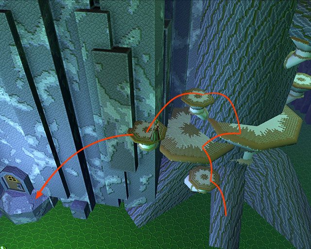 Ostatni sklep w World 1 a w nim proca - Checkpoint 3-4 | World 1 - Zone 3 (Kingdom of Fungus) w Guild Wars 2 - Guild Wars 2 - poradnik