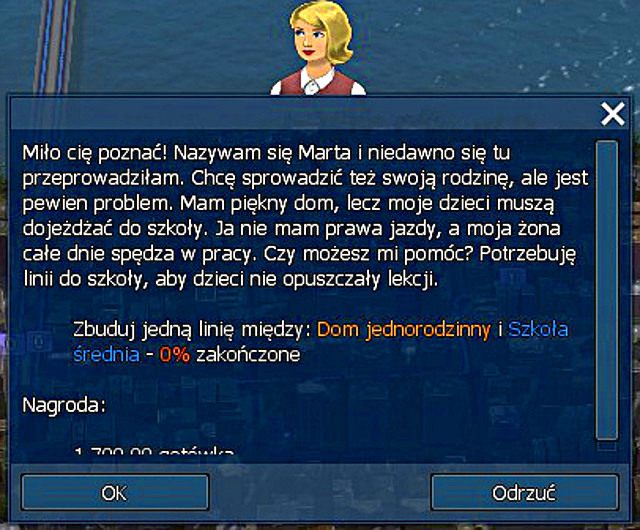 W grze, zarówno w czasie kampanii, jak i podczas gry swobodnej, co jakiś czas będziesz dostawał propozycję wykonania opcjonalnych zadań - Zadania dodatkowe | Opis przejścia | Cities in Motion 2 - Cities in Motion 2 - poradnik do gry