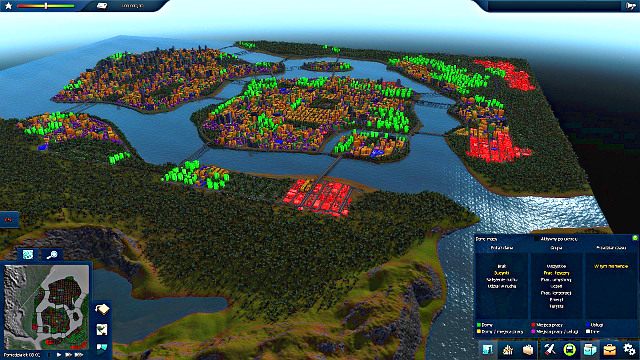 Fabryki i domy ich pracowników skupione są na obrzeżach miasta - 1. Światła metropolii | Opis przejścia | Cities in Motion 2 - Cities in Motion 2 - poradnik do gry