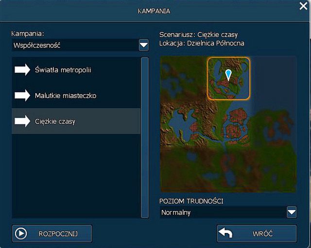 Lokacja - Dzielnica Północna - 4. Ciężkie czasy | Opis przejścia | Cities in Motion 2 - Cities in Motion 2 - poradnik do gry