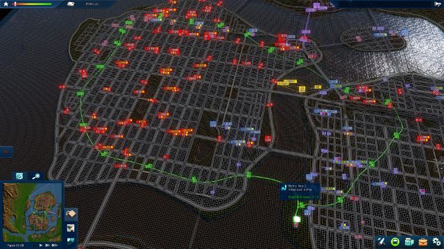 Jeśli nie zrobiłeś tego w drugiej misji, teraz już czas najwyższy otworzyć linię metra - 7. Miasto nagród | Opis przejścia | Cities in Motion 2 - Cities in Motion 2 - poradnik do gry