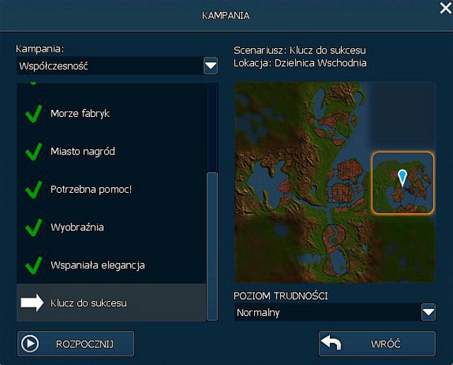 Lokacja - Dzielnica Wschodnia - 11. Klucz do sukcesu | Opis przejścia | Cities in Motion 2 - Cities in Motion 2 - poradnik do gry
