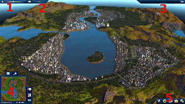 1 - Interfejs | Informacje wstępne | Cities in Motion 2 - Cities in Motion 2 - poradnik do gry