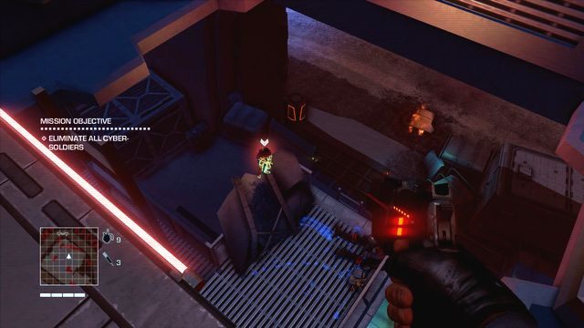 Skorzystaj z drabiny i wejdź do środka - 1 - You got time to duck? | Zadania główne | Far Cry 3 Blood Dragon - Far Cry 3: Blood Dragon - poradnik do gry