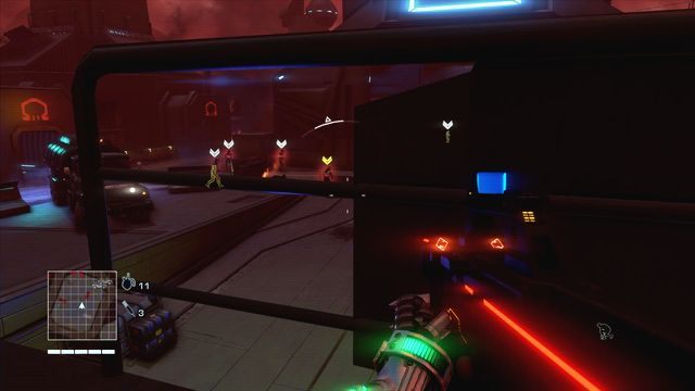 Zdejmij snajpera i zajmij się pozostałymi żołnierzami - 1 - You got time to duck? | Zadania główne | Far Cry 3 Blood Dragon - Far Cry 3: Blood Dragon - poradnik do gry