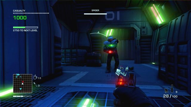 Do walki wkroczy ciężkozbrojny żołnierz - 1 - You got time to duck? | Zadania główne | Far Cry 3 Blood Dragon - Far Cry 3: Blood Dragon - poradnik do gry