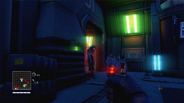 Po akcji zlokalizuj pobliskie wyjście na schody prowadzące w dół - 1 - You got time to duck? | Zadania główne | Far Cry 3 Blood Dragon - Far Cry 3: Blood Dragon - poradnik do gry