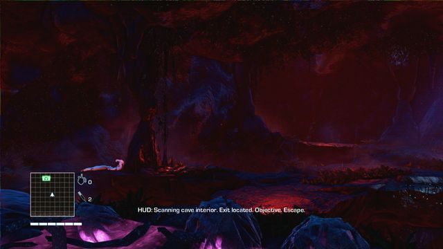 Znajdujesz się w dziwnej jaskini - 2 - Theyre hee-eere! | Zadania główne | Far Cry 3 Blood Dragon - Far Cry 3: Blood Dragon - poradnik do gry
