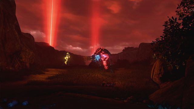 Wyjdź na zewnątrz jaskini - 2 - Theyre hee-eere! | Zadania główne | Far Cry 3 Blood Dragon - Far Cry 3: Blood Dragon - poradnik do gry