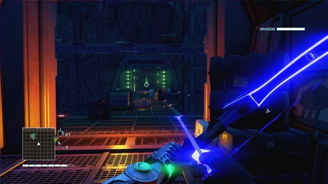 Po chwili dotrzesz do kolejnego mostu, patrolowanego przez jednego strażnika - 4 - What is this shit? | Zadania główne | Far Cry 3 Blood Dragon - Far Cry 3: Blood Dragon - poradnik do gry