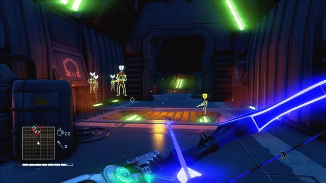 Rozkład pomieszczeń w tym przypadku jest identyczny jak poprzedni, jednak są one znacznie lepiej bronione - 4 - What is this shit? | Zadania główne | Far Cry 3 Blood Dragon - Far Cry 3: Blood Dragon - poradnik do gry