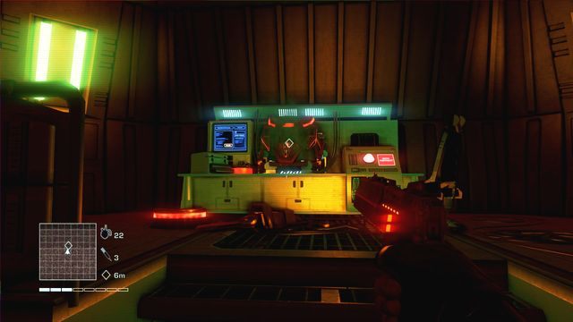 Zejdź do niższego pomieszczenia i zlokalizuj czwarty, ostatni prototyp - 4 - What is this shit? | Zadania główne | Far Cry 3 Blood Dragon - Far Cry 3: Blood Dragon - poradnik do gry