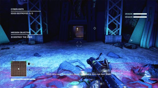 Zlokalizuj wejście do centralnego pomieszczenia i wbiegnij do środka - 4 - What is this shit? | Zadania główne | Far Cry 3 Blood Dragon - Far Cry 3: Blood Dragon - poradnik do gry