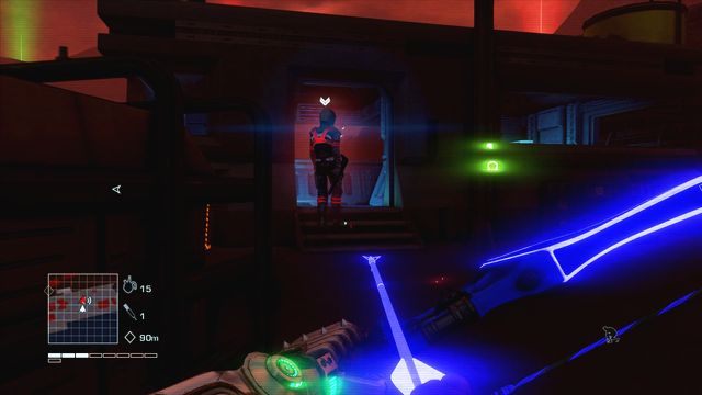 Po chwili powinien pojawić się strażnik - 5 - I dont deal with psychos. I putem away | Zadania główne - Far Cry 3: Blood Dragon - poradnik do gry