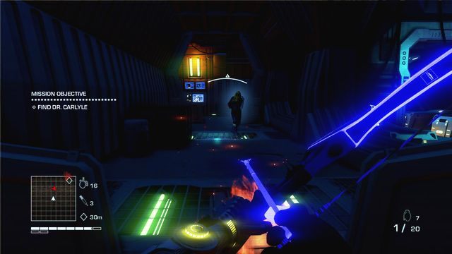 Skręć w prawo i przygotuj się na kolejną falę nieprzyjaciół nadbiegających z wnętrza kompleksu - 5 - I dont deal with psychos. I putem away | Zadania główne - Far Cry 3: Blood Dragon - poradnik do gry