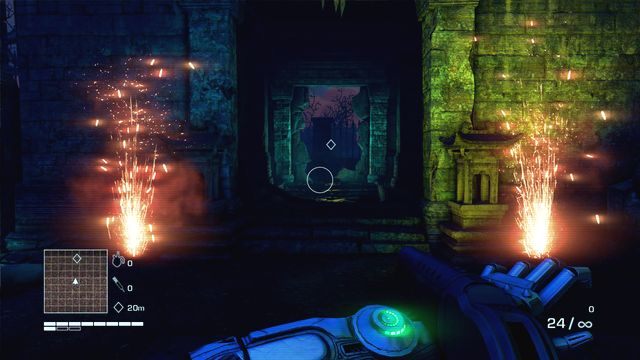 Po zakończonej walce udaj się do drzwi prowadzących do następnej areny - 6 - Summon the plague | Zadania główne | Far Cry 3 Blood Dragon - Far Cry 3: Blood Dragon - poradnik do gry