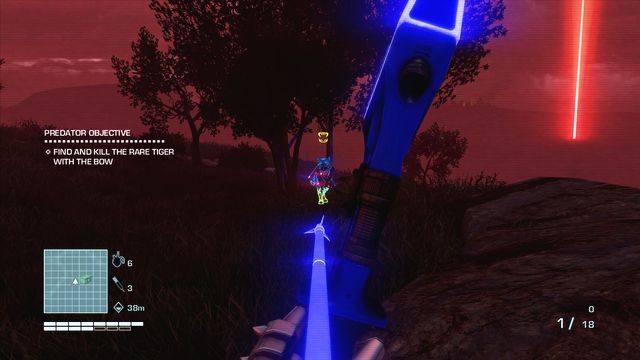 Wejdź na wzgórze i rozejrzyj się za rzadkim tygrysem (świeci na niebiesko) - Tiger fist | Far Cry 3 Blood Dragon - Far Cry 3: Blood Dragon - poradnik do gry