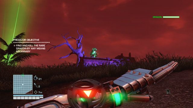 Jeśli nie dysponujesz jeszcze Killstarem bądź ciężkim karabinem, misja będzie sporym wyzwaniem - Unique horn Dragon | Far Cry 3 Blood Dragon - Far Cry 3: Blood Dragon - poradnik do gry